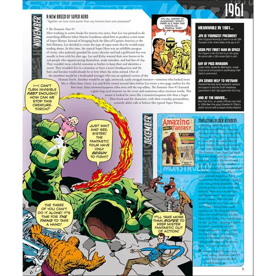 Артбук Marvel. Year by Year. A Visual History (New Edition), (544631) 7