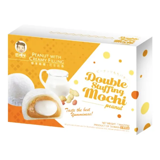 Мочі Szu Shen Po: Double Stuffing Mochi: Peanut, (54502)