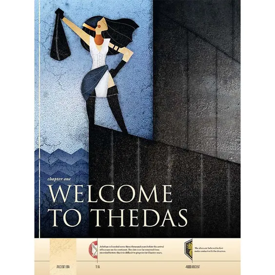 Артбук Dragon Age. The World of Thedas. Volume 1, (551155) 4
