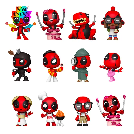 Фигурка Funko: Mistery Minis: Marvel: Deadpool (Nerdy 30 Years) (Blind Box: 1 з 12), (55210) 2