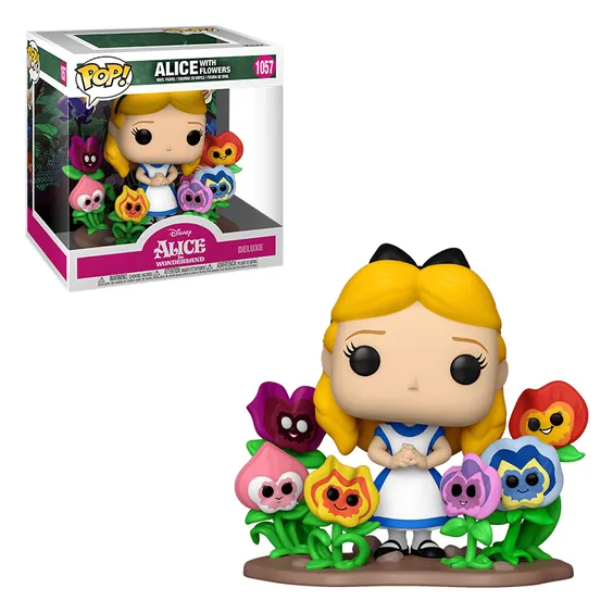 Фігурка Funko POP!: Deluxe: Disney: Alice in Wonderland: 70th Anniversary: Alice w/ Flowers, (55733)