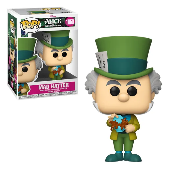 Фігурка Funko POP!: Disney: Alice in Wonderland: 70th Anniversary: Mad Hatter, (55736)