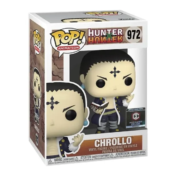 Фігурка Funko POP!: Animation: Hunter x Hunter: Chrollo Lucilfer (CC Exclusive), (56110) 3