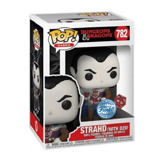 Фігурка Funko POP!: Games: Dungeons & Dragons: Strahd (with D20) (Special Edition), (56114) 3