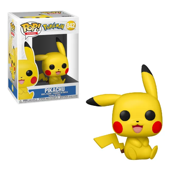 Фігурка Funko POP!: Games: Pokemon: Pikachu (Sitting), (56307)