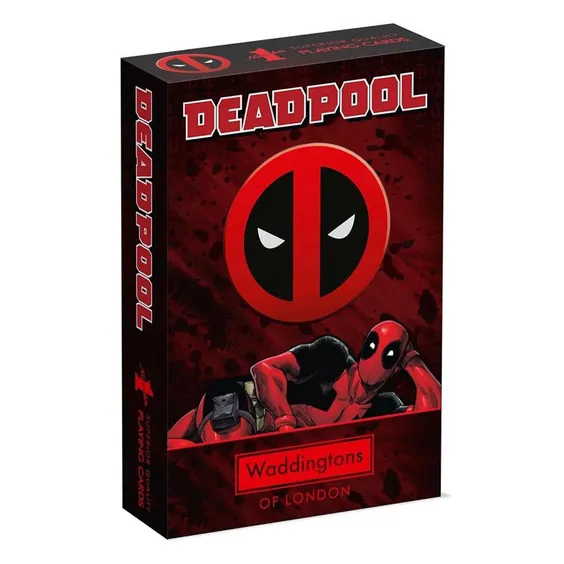 Игральные карты Winning Moves: Waddingtons Number 1: Marvel: Deadpool, (56663)