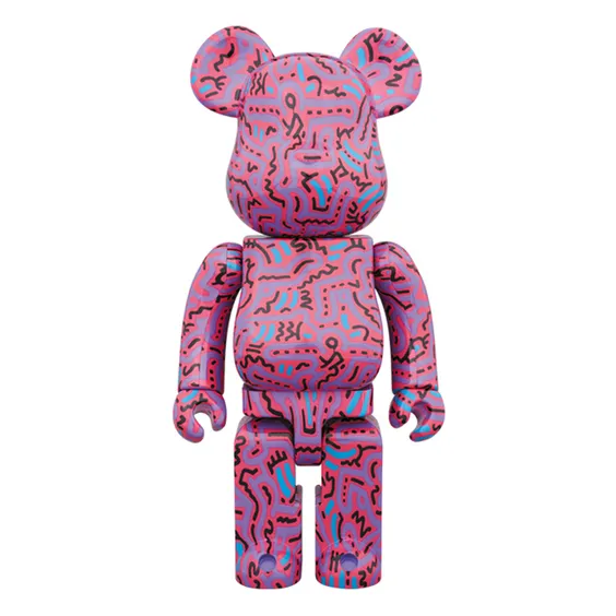 *Original* Be@rbrick: Keith Haring: #2 (Set) (100% & 400%), (574110) 3