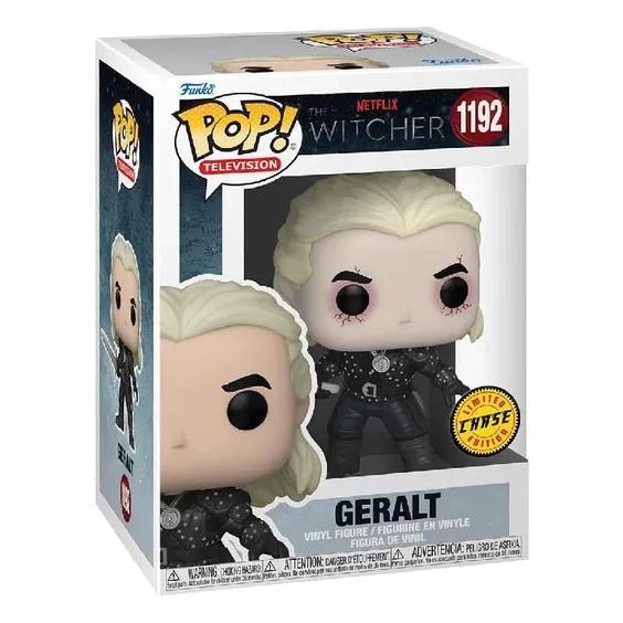 Фигурка Funko POP!: Television: The Witcher: Geralt (Chase Limited Edition), (578141) 3