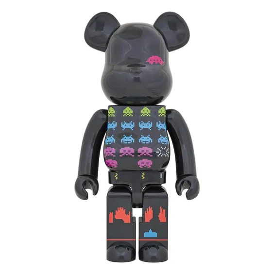 *Original* Be@rbrick: Space Invaders (400%) (Black), (580456)