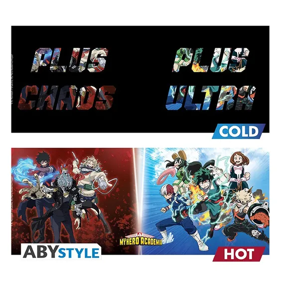 Кухоль-хамелеон ABYstyle: My Hero Academia: «Plus Ultra» & «Plus Chaos», (58663) 3