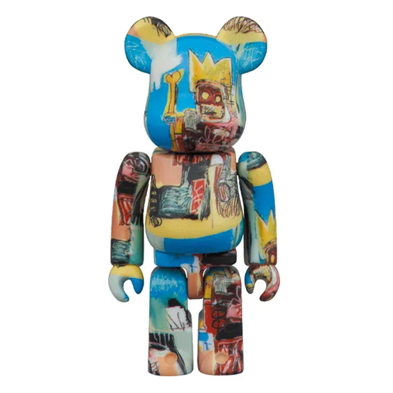 *Original* Be@rbrick: Jean-Michel Basquiat: #6 (Set) (100% & 400%), (588506) 4