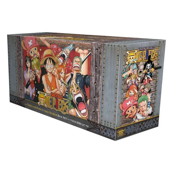 Набір манґи One Piece. Thriller Bark, Sabaody, Impel Down, Paramount War & New World (Set 3: Volumes 47-70), (590523) 3