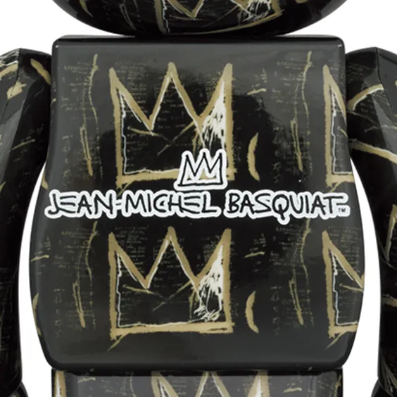 *Original* Be@rbrick: Jean-Michel Basquiat: #8 (Set) (100% & 400%), (594521) 4
