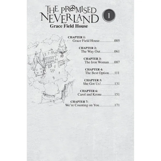 Манга The Promised Neverland. Grace Field House. Volume 1, (597126) 3