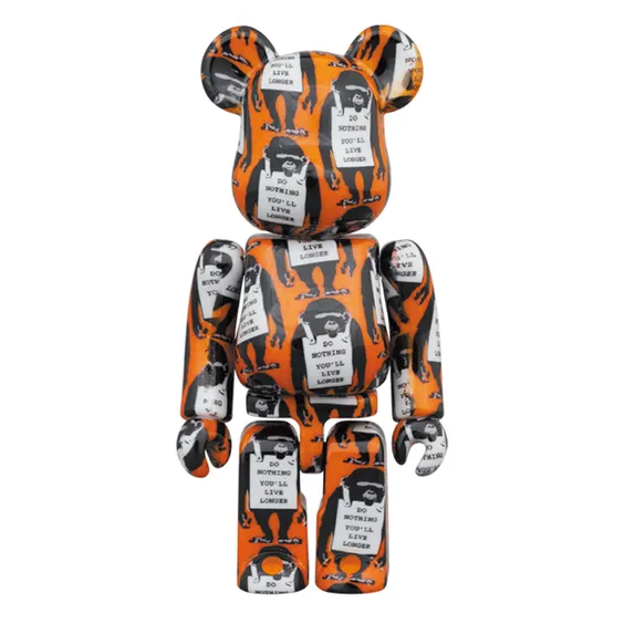 *Original* Be@rbrick: Brandalism: Monkey Sign (Set) (100% & 400%), (599281) 3