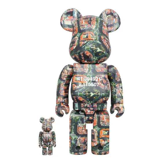 *Original* Be@rbrick: Benjamin Grant: Overview: Barcelona (Set) (100% & 400%), (599687)