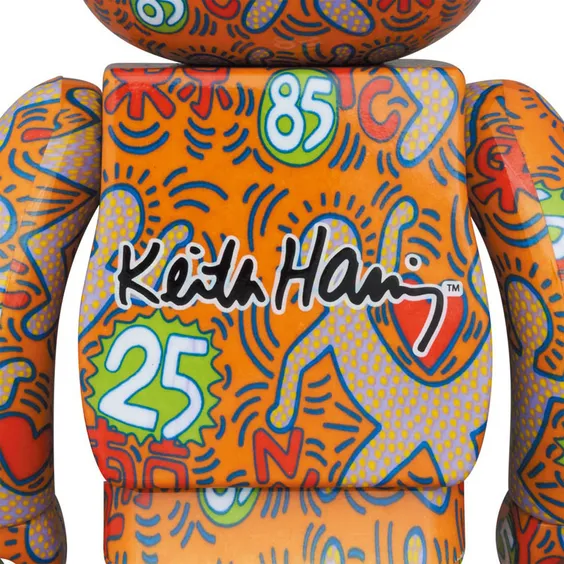 *Original* Be@rbrick: BWWT 3: Keith Haring (Special) (Set) (100% & 400%), (601205) 2