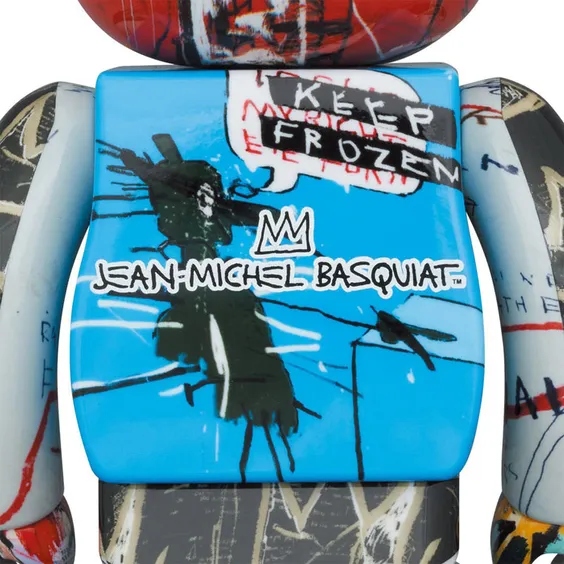 *Original* Be@rbrick: BWWT 3: Jean-Michel Basquiat (Special) (Set) (100% & 400%), (601229) 2