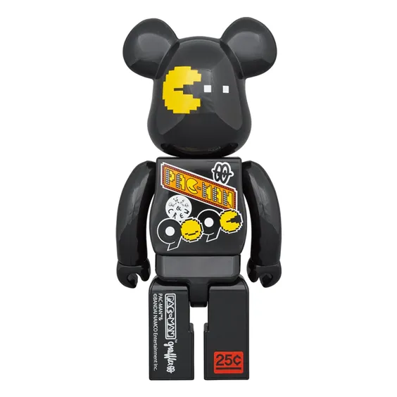 *Original* Be@rbrick: Pac-Man & Grafflex & 9090 & S.H.I.P&crew (Set) (100% & 400%), (602271) 4