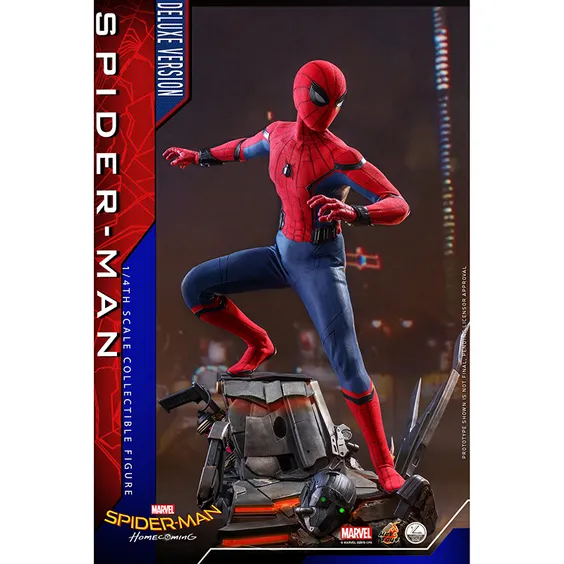 Колекційна фігура Hot Toys: Quarter Scale: Marvel: Spider-Man: Homecoming: Spider-Man (Deluxe version), (602503) 6