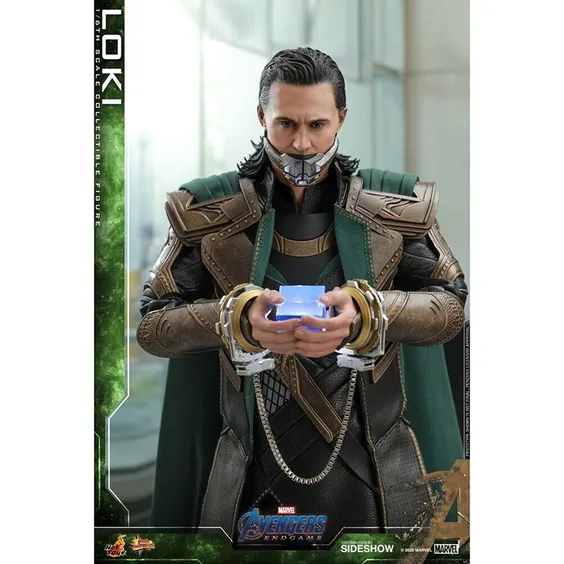 Колекційна фігура Hot Toys: Movie Masterpiece: Marvel: Avengers: Endgame: Loki, (605702) 3