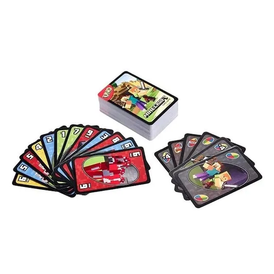 Настольная игра Mattel: UNO: Minecraft, (60678) 2