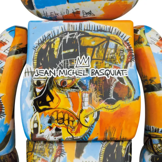 *Original* Be@rbrick: Jean-Michel Basquiat: #10 (Set) (100% & 400%), (607535) 4