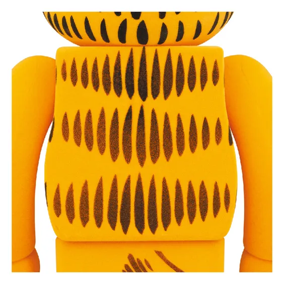 *Original* Be@rbrick: Garfield: Garfield (Flocky) (Set) (100% & 400%), (607924) 2