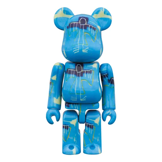 *Original* Be@rbrick: Jean-Michel Basquiat: #9 (Set) (100% & 400%), (608426) 2