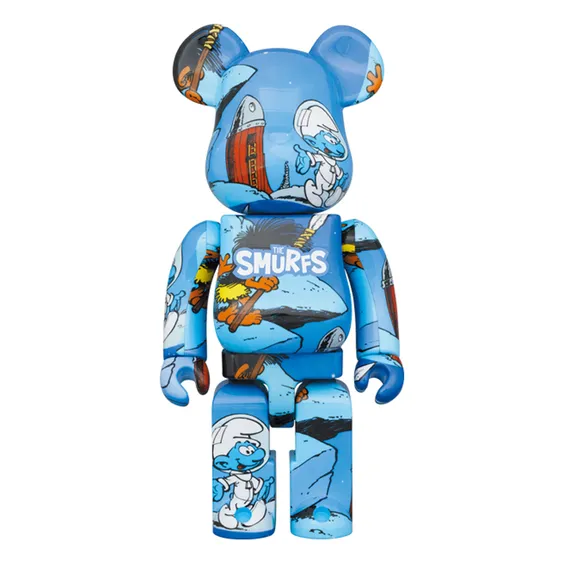 *Original* Be@rbrick: The Smurfs: The Astrosmurf (Set) (100% & 400%), (608938) 3