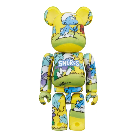*Original* Be@rbrick: The Smurfs: The Purple Smurfs (Set) (100% & 400%), (608952) 2