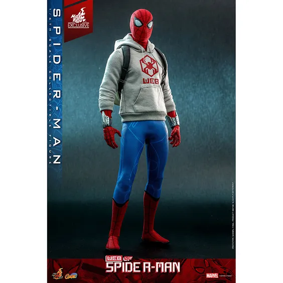Коллекционная фигура Hot Toys: Comic Masterpiece: Marvel: WEB of Spider-Man: Spider-Man, (611062)