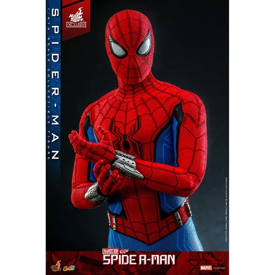 Коллекционная фигура Hot Toys: Comic Masterpiece: Marvel: WEB of Spider-Man: Spider-Man, (611062) 6