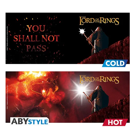Кружка-хамелеон ABYstyle: The Lord of the Rings: Gandalf: «You Shall Not Pass», (61304) 3