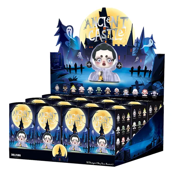 Фигурка Pop Mart: Skullpanda: Ancient Castle (Blind Box / 1 с 12) (Secret Edition), (618270)