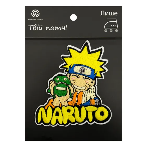 Патч Naruto: Naruto Uzumaki w/ Frog Wallet, (6291)