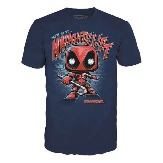 Комплект Funko POP!: Tees: Marvel: Deadpool (S), (63656) 2