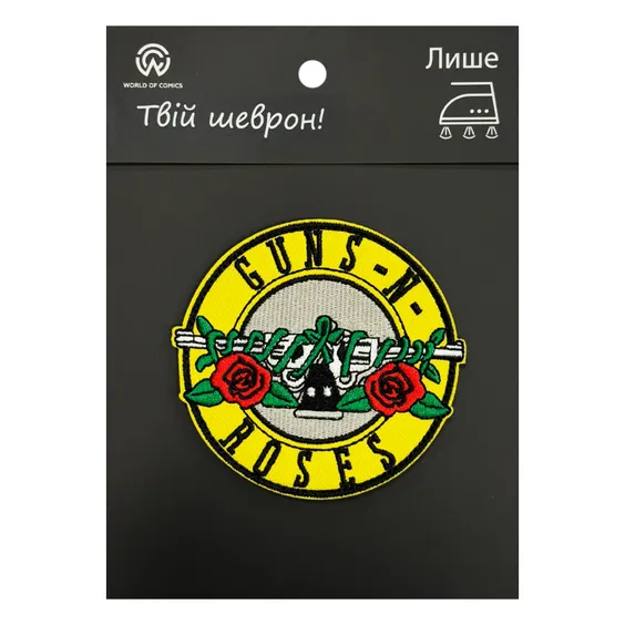 Шеврон Guns N' Roses: Logo, (6402)