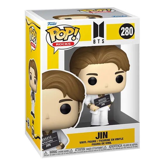 Фигурка Funko POP!: Rocks: BTS: Jin, (64045) 2