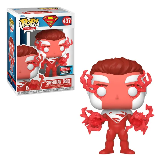 Фигурка Funko POP!: Heroes: DC: Superman (Red) (Funko Exclusive: 2022 Fall Convention Limited Edition), (65206)