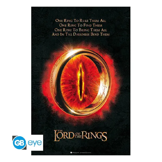 Постер GB Eye: Maxi: Lord Of The Rings: The One Ring, (65333)