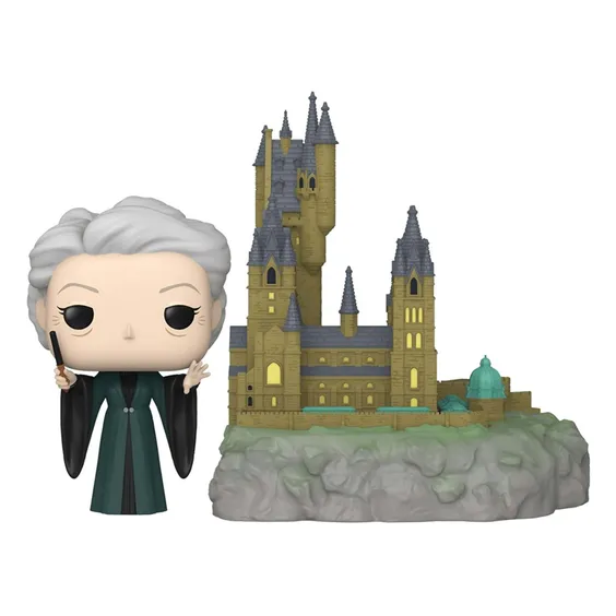 Фігурка Funko POP!: Town: Wizarding World: Harry Potter: Minerva McGonagall w/ Hogwarts, (65655) 2