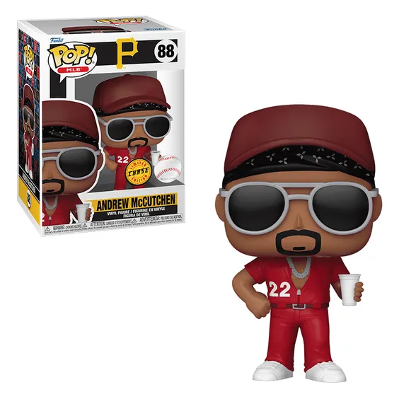 Funko POP Major League Baseball Pittsburgh Pirates Andrew McCutchen Chase Limited Edition 657884 World Of Comics