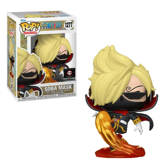 Фігурка Funko POP!: Animation: One Piece: Sanji Vinsmoke (Soba Mask) (CC Exclusive), (66483)