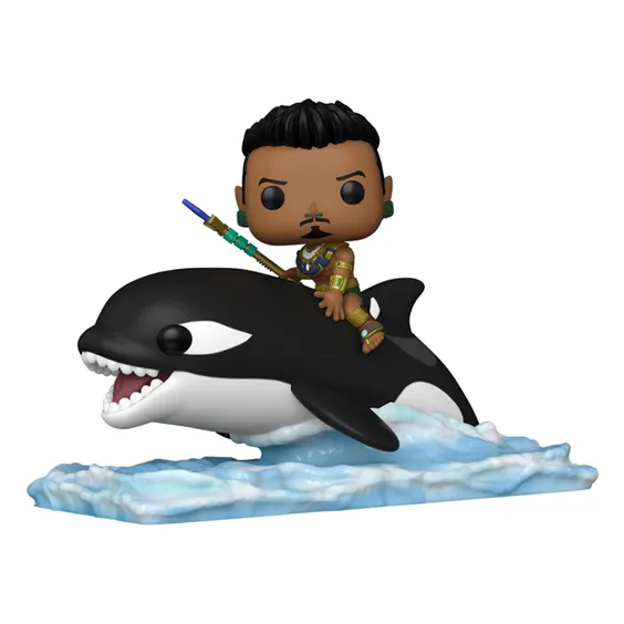 Фигурка Funko POP!: Rides: Marvel (Studios): Black Panther: Wakanda Forever: Namor with Orca, (66721) 2