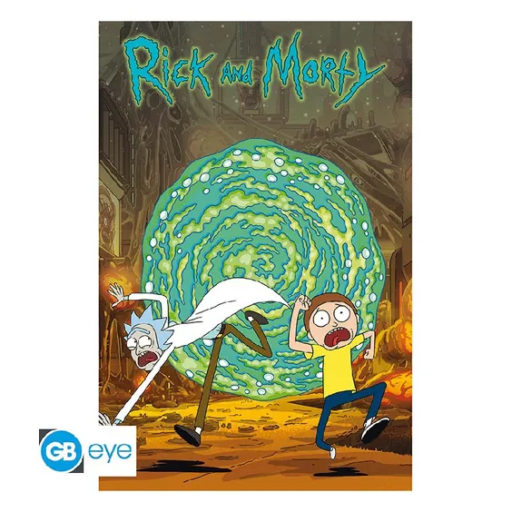 Постер GB Eye: Maxi: Rick & Morty: Portal, (66767)