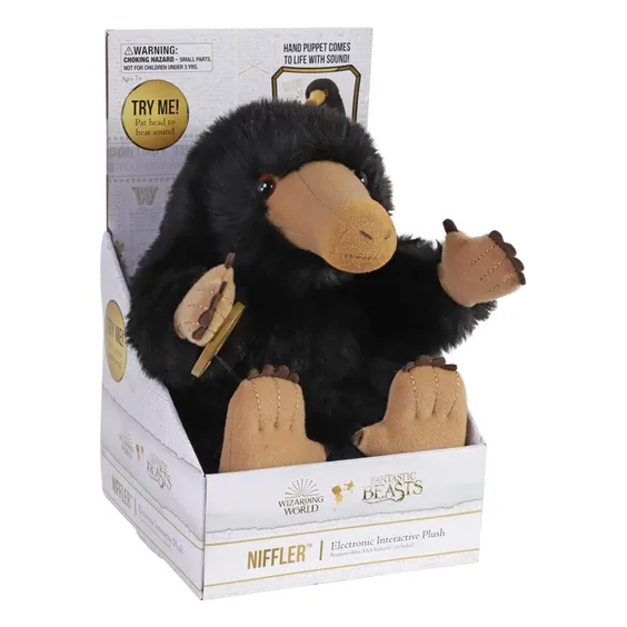 Мягкая плюшевая игрушка The Noble Collection: Wizarding World: Fantastic Beasts: Niffler, (6761) 2