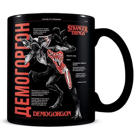 Кухоль-хамелеон Pyramid International: Stranger Things: Anatomy of a Demogorgon, (67793)