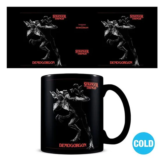 Кухоль-хамелеон Pyramid International: Stranger Things: Anatomy of a Demogorgon, (67793) 2