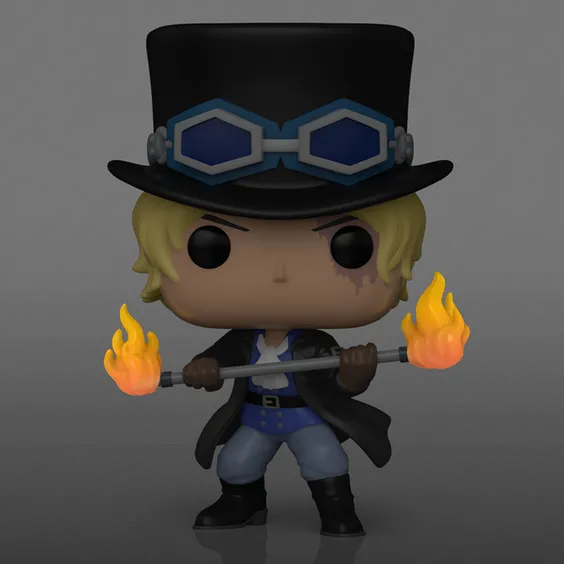 Фигурка Funko POP!: Animation: One Piece: Luffytaro, Sabo, Roronoa Zoro and Jinbe (4-Рack) (GameStop Exclusive) (Glows in the Dark), (691079) 3
